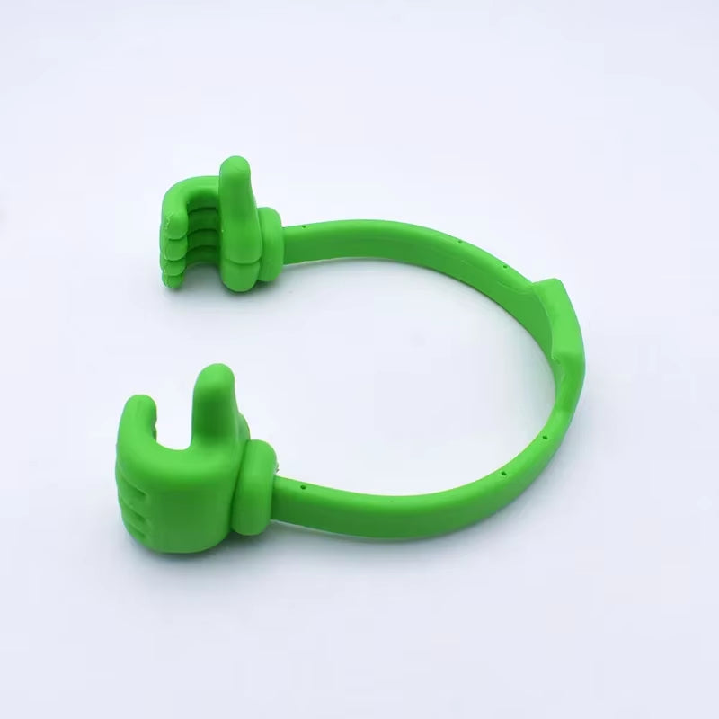 Thumbs-Up Cell Phone Holder Adjustable Plastic Phone Stand Multi Colors Portable Desktop Stand for Iphone Xiaomi Samsung Holder