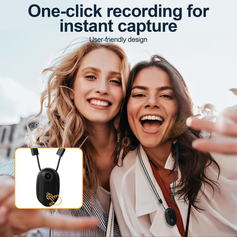 128GB 4K Thumb Action Camera, Thumb POV Portable Body Cam, Tiny Size, Hands Free, Mount Anywhere Magnetic Sport DV, Bike Cycling, Pet, Vlogging Water Proof