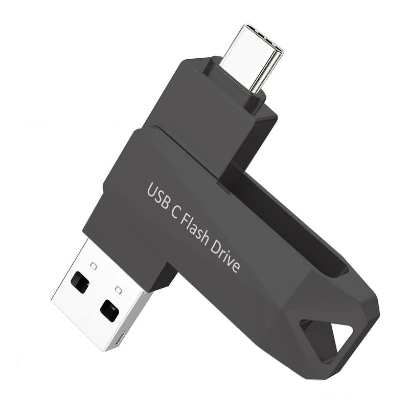 USB C Flash Drive 1TB Phone Photo Stick USB 3.0 Dual Memory Stick Data Storage for Android Phone,Pad Mac-Book Pro Tablets and Computers Black 1TB
