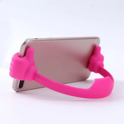 Thumbs-Up Cell Phone Holder Adjustable Plastic Phone Stand Multi Colors Portable Desktop Stand for Iphone Xiaomi Samsung Holder
