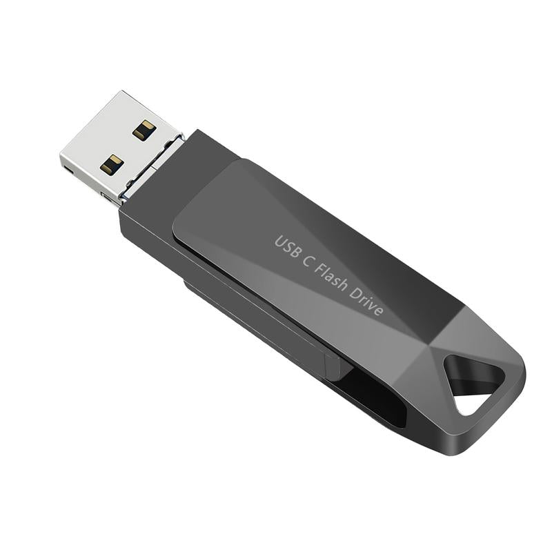 USB C Flash Drive 1TB Phone Photo Stick USB 3.0 Dual Memory Stick Data Storage for Android Phone,Pad Mac-Book Pro Tablets and Computers Black 1TB