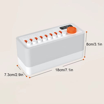 Portable White Noise Bluetooth Speaker Nature Sound Sleep Aid Music Box Wireless Stereo MP3 Music Player Support Timed Shutdown