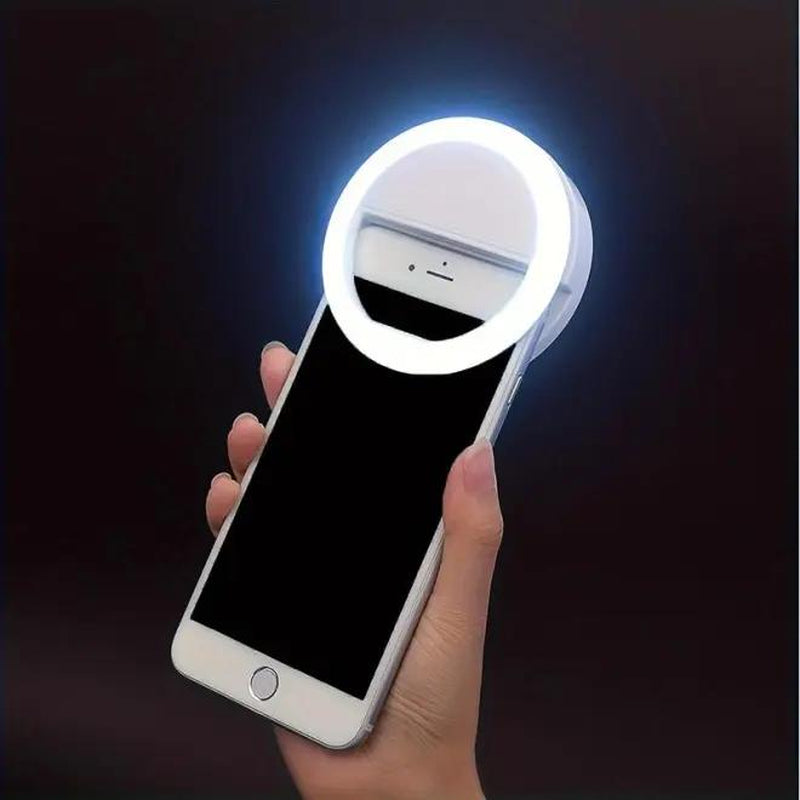 USB Rechargeable 36-LED Selfie Ring Light - Perfect for Photo Shoots & Night Selfies - Enhance Your Phone Photography - Ideal Selfie Accessories & Gifts for Her Portable Lens Portable Light