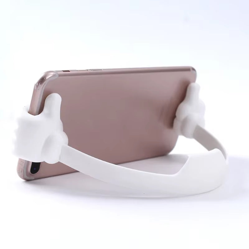 Thumbs-Up Cell Phone Holder Adjustable Plastic Phone Stand Multi Colors Portable Desktop Stand for Iphone Xiaomi Samsung Holder