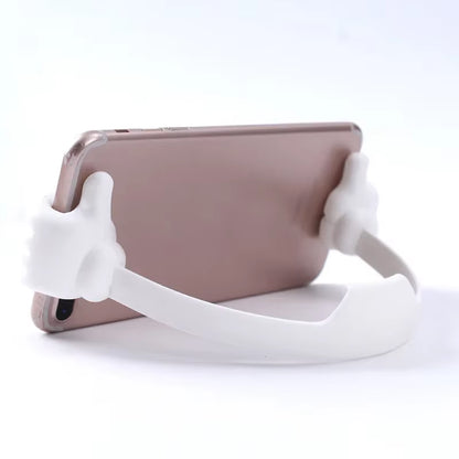 Thumbs-Up Cell Phone Holder Adjustable Plastic Phone Stand Multi Colors Portable Desktop Stand for Iphone Xiaomi Samsung Holder