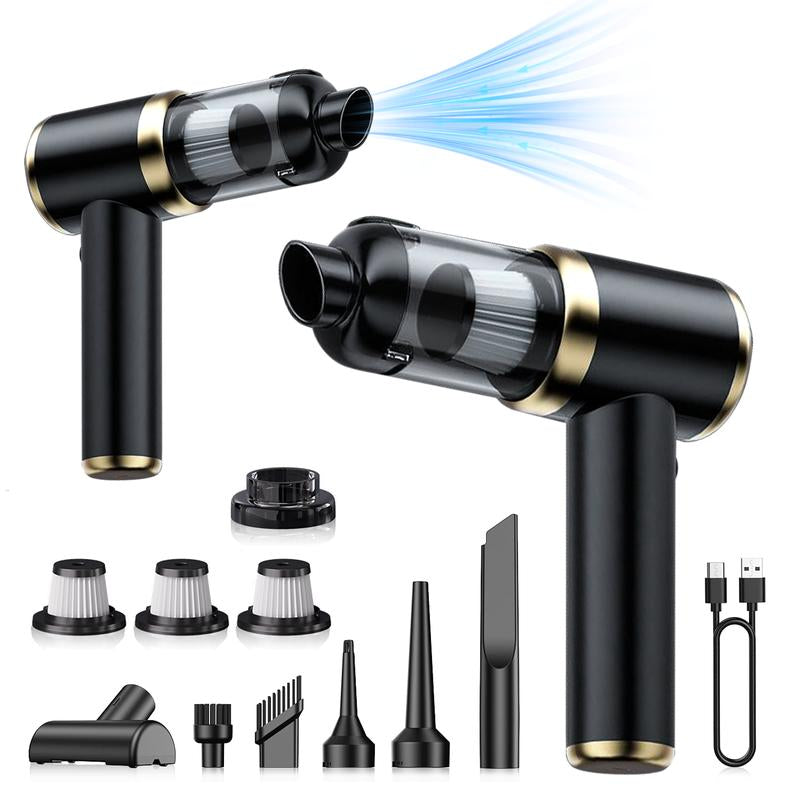 Handheld Cordless Vacuum Cleaner 5500Pa - Auto Car Vacuums with Best Suction, Small Portable Vac for Cars/Home/Desk - Mini Hand Vac