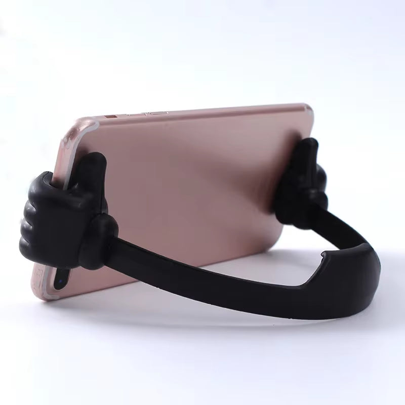 Thumbs-Up Cell Phone Holder Adjustable Plastic Phone Stand Multi Colors Portable Desktop Stand for Iphone Xiaomi Samsung Holder