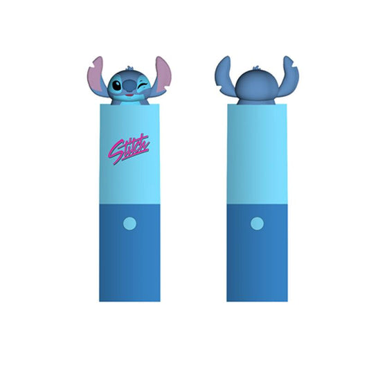 Disney Outdoor Portable Handheld Fan Desktop Mini Quiet Charging round Tube Foldable Small Fan for Stitch the Fan