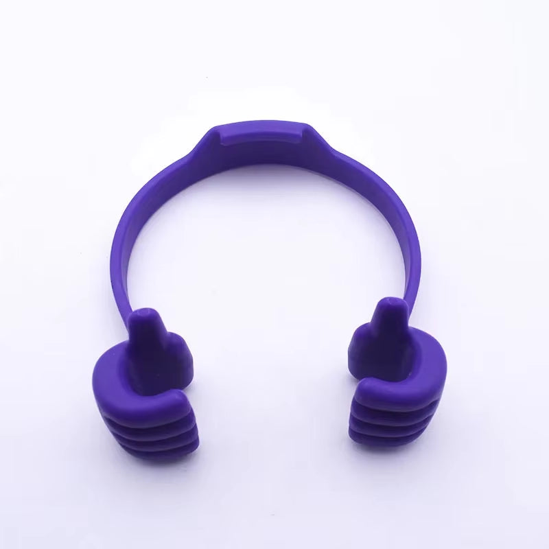 Thumbs-Up Cell Phone Holder Adjustable Plastic Phone Stand Multi Colors Portable Desktop Stand for Iphone Xiaomi Samsung Holder