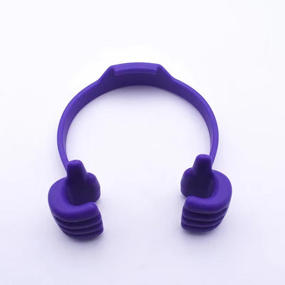 Thumbs-Up Cell Phone Holder Adjustable Plastic Phone Stand Multi Colors Portable Desktop Stand for Iphone Xiaomi Samsung Holder