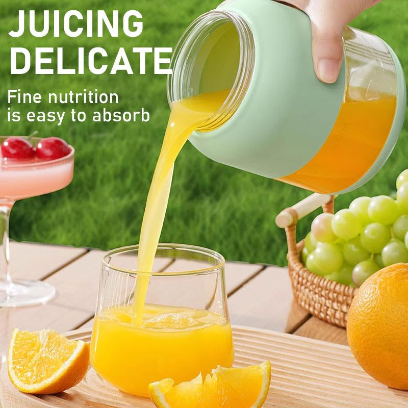 Xiaoks Bpa-Free Electric Portable Blender & Citrus Juicer, Personal Blender for Smoothies, Shakes, Food Prep & Frozen Blending, 17 Oz Cup, Straw, 2 Lids, USB-C Rechargeable, Dishwasher-Safe Parts, Healthy Juice for Gym, Travel & Kitchen