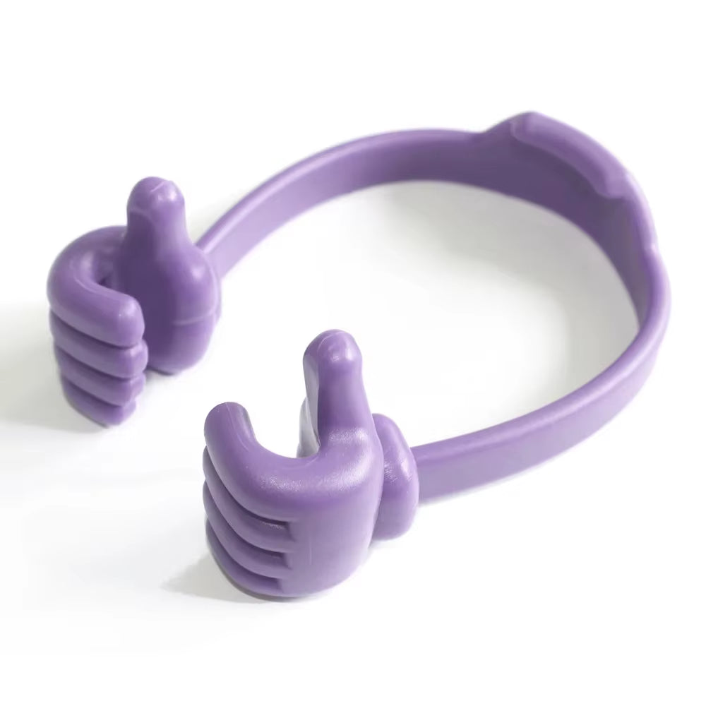 Thumbs-Up Cell Phone Holder Adjustable Plastic Phone Stand Multi Colors Portable Desktop Stand for Iphone Xiaomi Samsung Holder