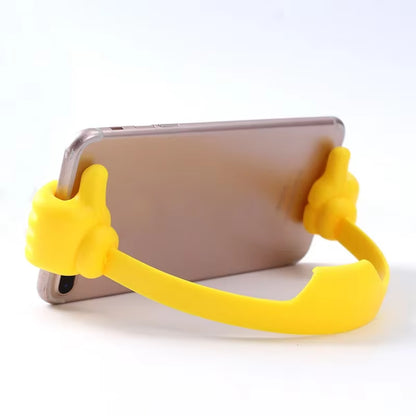 Thumbs-Up Cell Phone Holder Adjustable Plastic Phone Stand Multi Colors Portable Desktop Stand for Iphone Xiaomi Samsung Holder